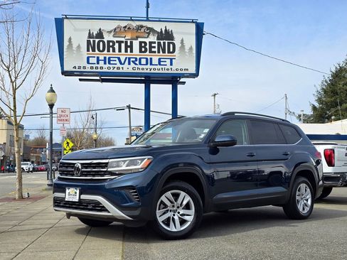 Used 2021 Volkswagen Atlas S image 1