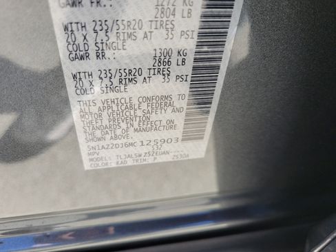 Used 2021 Nissan Murano Platinum w/ Cargo Package image 34