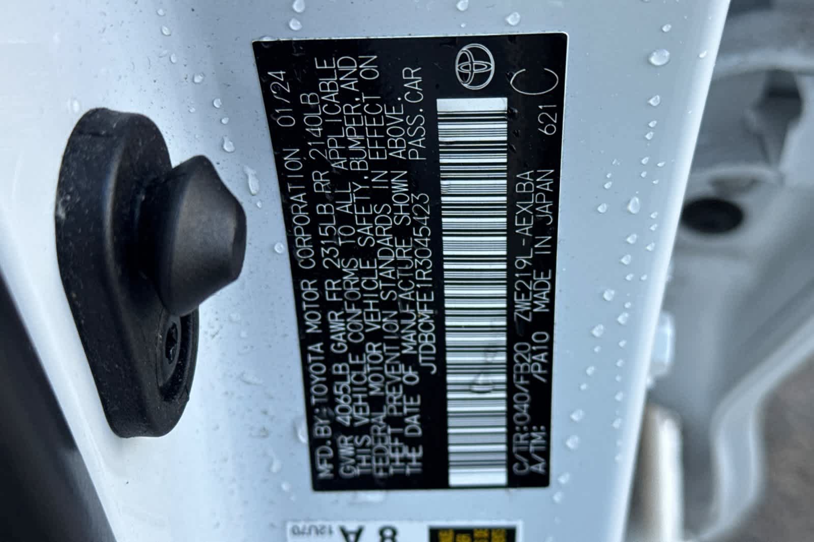 Certified 2024 Toyota Corolla LE FWD image 25
