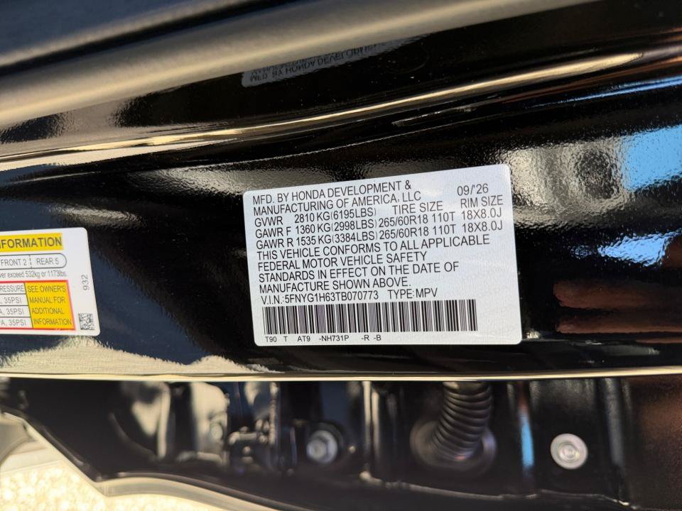 New 2026 Honda Pilot TrailSport image 35