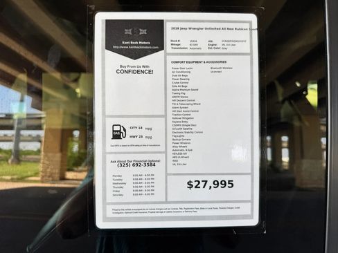 Used 2018 Jeep Wrangler Unlimited Rubicon AWD/4WD image 33