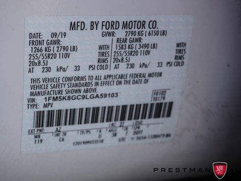 Used 2020 Ford Explorer ST w/ Premium Technology Package image 29