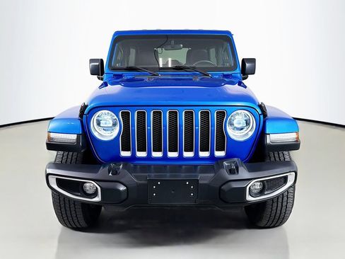 Used 2023 Jeep Wrangler Unlimited Sahara w/ LED Lighting Group AWD/4WD image 2