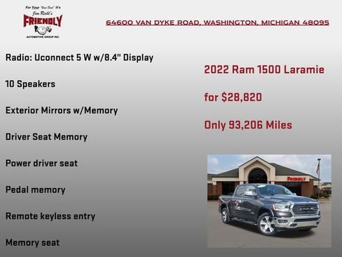Used 2022 RAM 1500 Laramie image 5