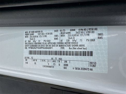 Used 2023 Ford Transit 350 XLT image 36