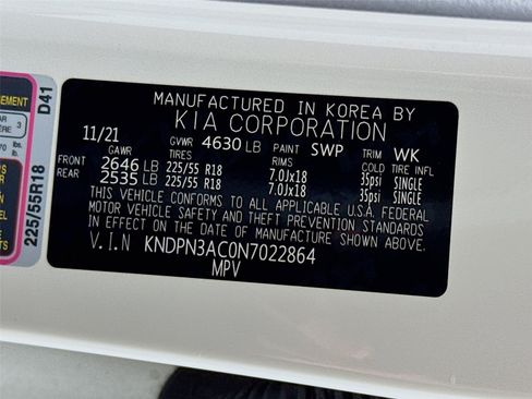Used 2022 Kia Sportage EX w/ EX Technology Package FWD image 34