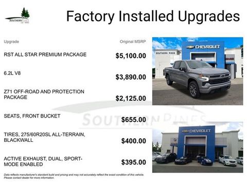 New 2026 Chevrolet Silverado 1500 RST w/ RST All Star Premium Package image 6