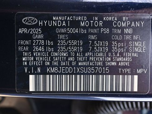Used 2025 Hyundai Tucson Limited AWD/4WD image 6