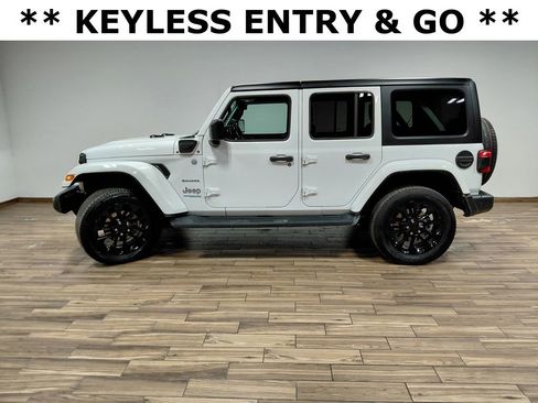 Certified 2022 Jeep Wrangler Unlimited Sahara 4xe w/ Cold Weather Group image 13