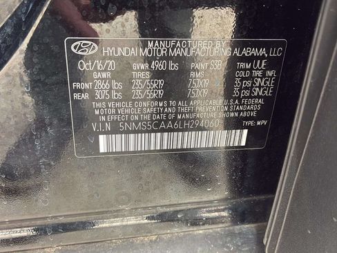 Used 2020 Hyundai Santa Fe Limited AWD/4WD image 24