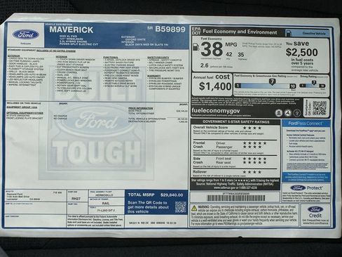 New 2025 Ford Maverick XL image 17