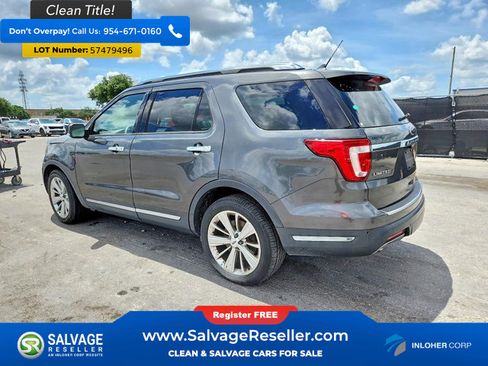 Used 2019 Ford Explorer Limited w/ Class III Trailer Tow Package FWD image 3