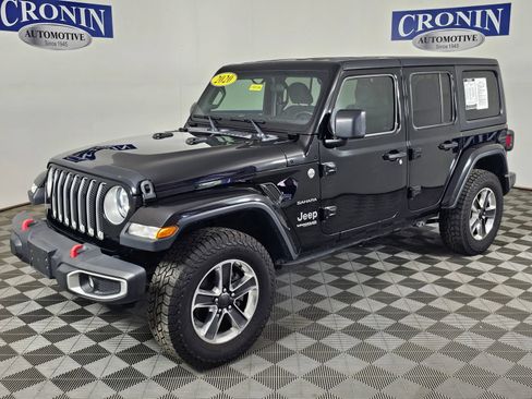 Used 2020 Jeep Wrangler Unlimited Sahara AWD/4WD image 35