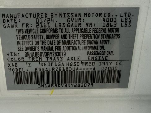 Used 2024 Nissan Sentra SR FWD image 34
