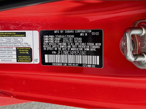 Used 2023 Toyota GR86 w/ ALL Weather Mat Package (TMS) RWD image 28