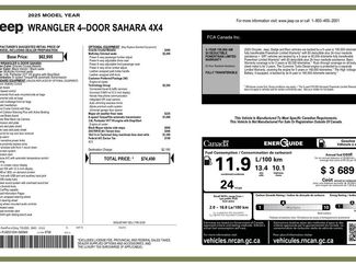 Used 2025 Jeep Wrangler Sahara w/ Technology Group video 3