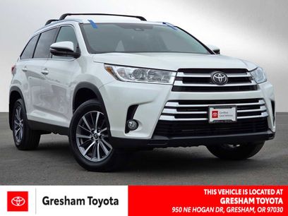 Certified 2019 Toyota Highlander XLE
