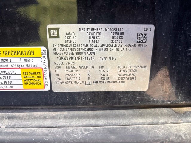 Used 2016 GMC Acadia SLE AWD/4WD image 12