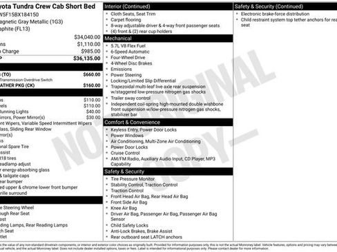 Used 2011 Toyota Tundra 4x4 CrewMax w/ Tow Pkg image 18