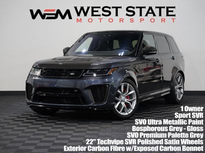 Used 2018 Land Rover Range Rover Sport SVR
