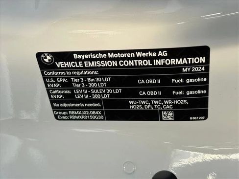 Certified 2024 BMW X3 sDrive30i w/ Convenience Package image 23