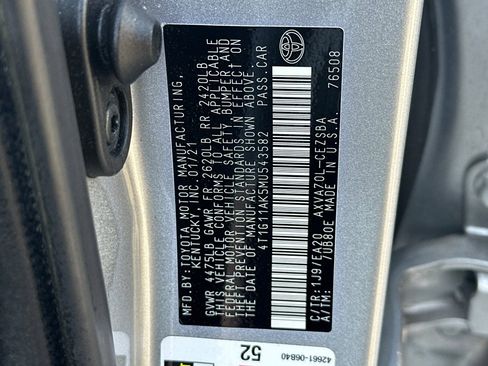 Used 2021 Toyota Camry SE image 54