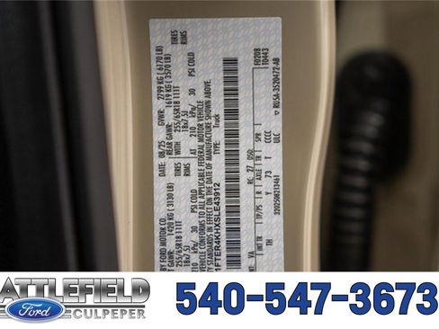 New 2025 Ford Ranger Lariat w/ FX4 Off-Road Package image 41