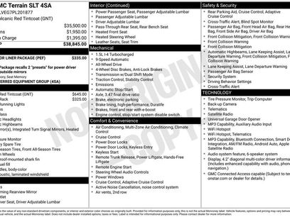 Used 2023 GMC Terrain SLT w/ LPO, Floor Liner Package