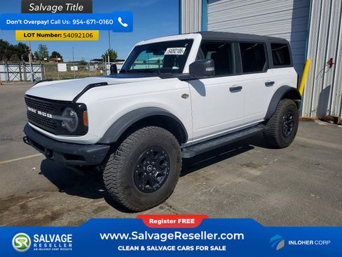 Used 2024 Ford Bronco Wildtrak AWD/4WD image 1