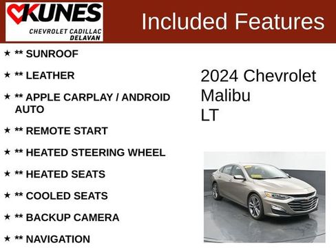 Used 2024 Chevrolet Malibu LT image 3