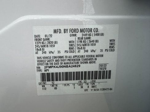 Certified 2022 Ford Edge SEL w/ Convenience Package AWD/4WD image 28