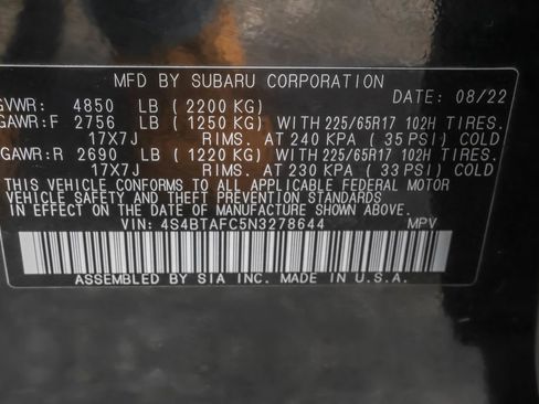 Used 2022 Subaru Outback Premium image 39