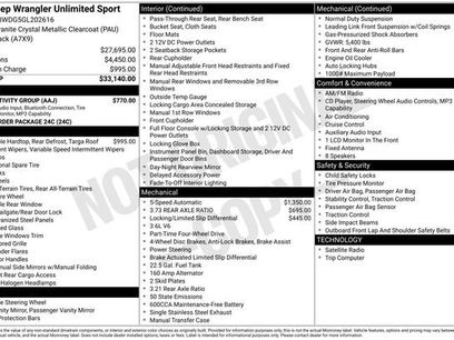 Used 2016 Jeep Wrangler Unlimited Sport w/ Connectivity Group