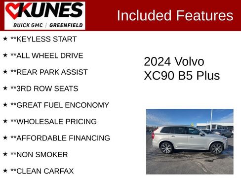 Used 2024 Volvo XC90 B5 Plus image 3