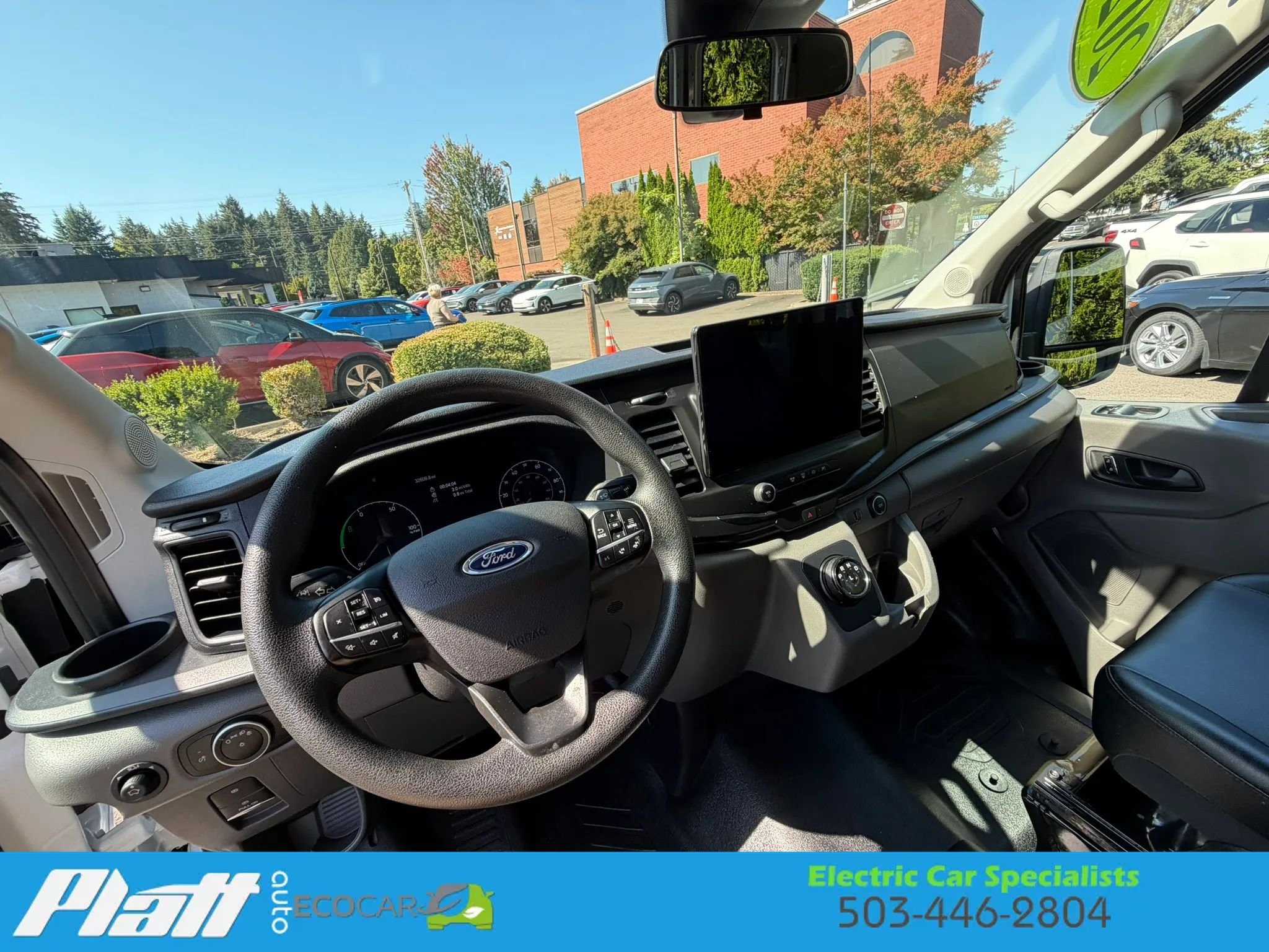 Used 2023 Ford E-Transit Medium Roof w/ Load Area Protection Package RWD image 28