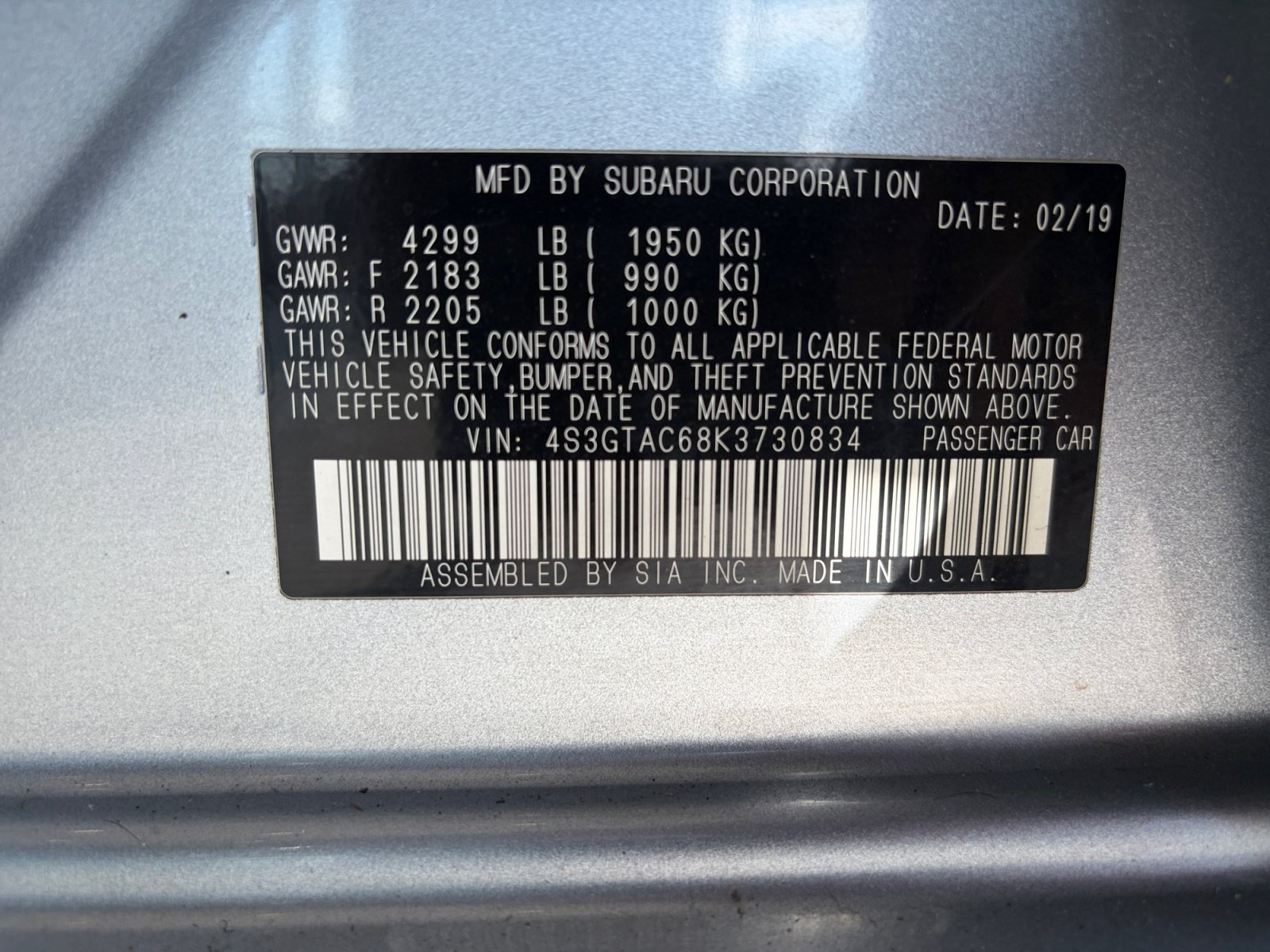 Used 2019 Subaru Impreza 2.0i Premium AWD/4WD image 30