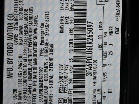 Used 2020 Ford Fusion SE image 41