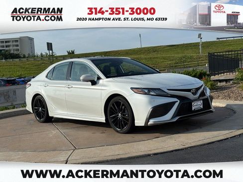 Certified 2022 Toyota Camry XSE w/ Navigation Package FWD image 1