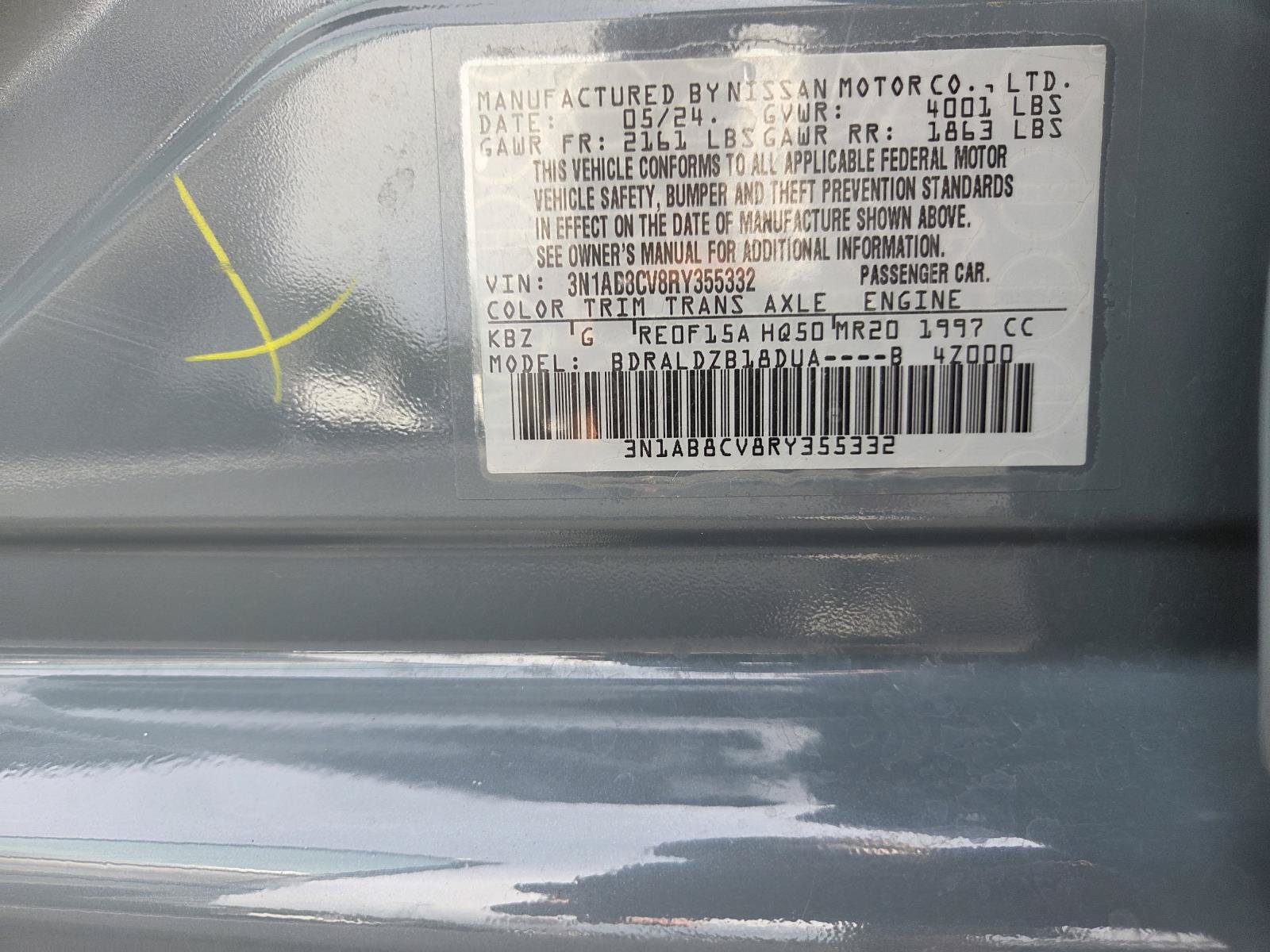 Used 2024 Nissan Sentra SV FWD image 29
