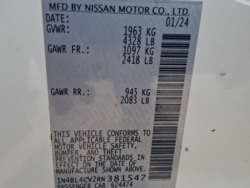 Used 2024 Nissan Altima 2.5 SR w/ SR Premium Package FWD image 25