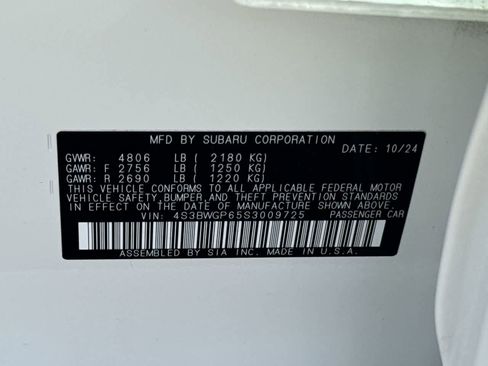 Certified 2025 Subaru Legacy Touring XT w/ Popular Package #2 image 36