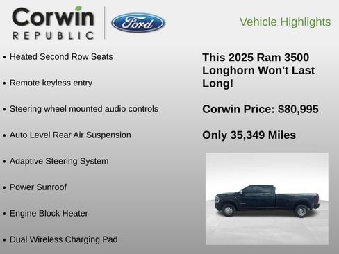 Used 2025 RAM 3500 Longhorn image 12