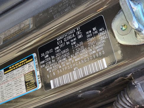 Used 2022 Kia Telluride SX w/ SX Prestige Package image 29