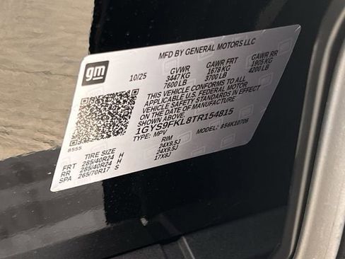 Certified 2026 Cadillac Escalade Sport w/ Touring Package image 35