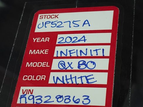 Used 2024 INFINITI QX80 Premium Select w/ Cargo Package image 42