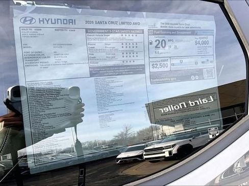 New 2026 Hyundai Santa Cruz Limited AWD/4WD image 13