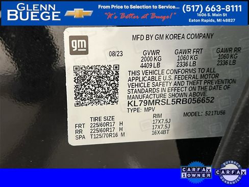 Certified 2024 Chevrolet TrailBlazer LT image 33