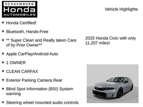 Used 2025 Honda Civic Sport image 14