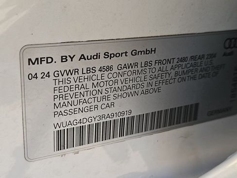Used 2024 Audi RS 3 w/ Carbon Package AWD/4WD image 26