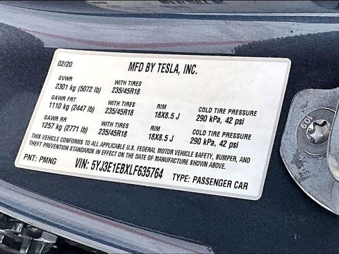 Used 2020 Tesla Model 3 Long Range image 19